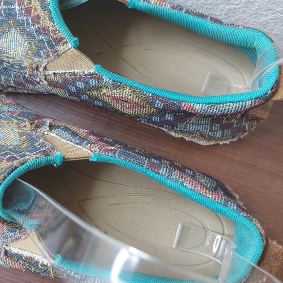 Twisted X Zero X Aztec Slip On Shoe WZXS002 Size 8.5 Women's - Picture 3 of 9